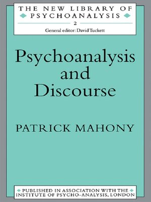 cover image of Psychoanalysis and Discourse